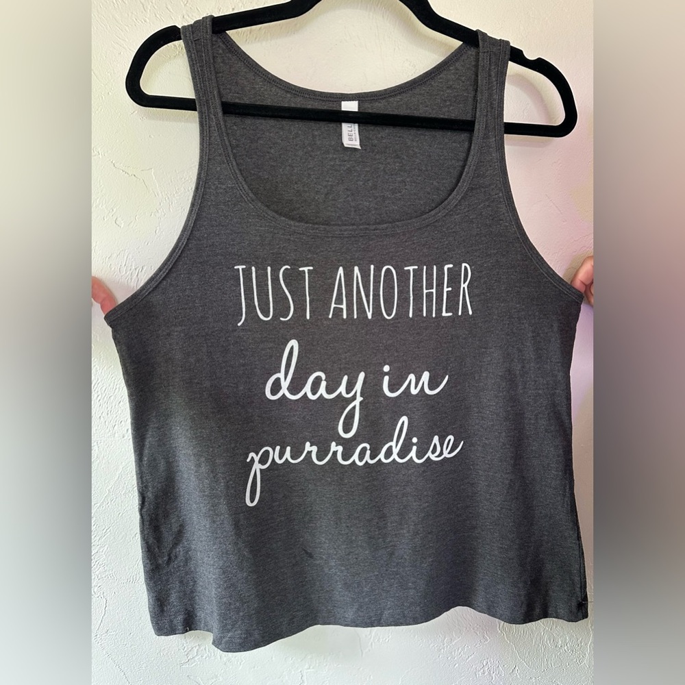 Women’s Tank Top Cat Lady theme - Bella Canvas Brand - GUC-L-Summer-Spring